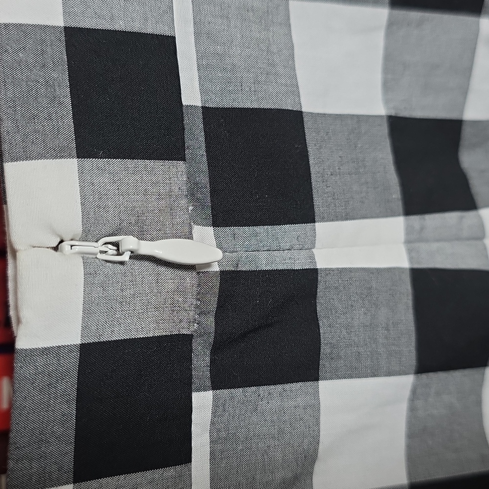 J. Crew Black And White Gingham Ruffle Skirt, Size 10 - Picture 8 of 10
